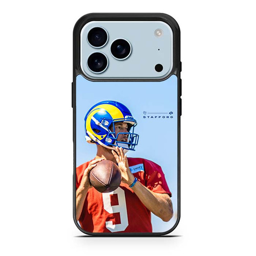 Matthew Stafford Los Angeles Rams 03 iPhone 17 Pro Case