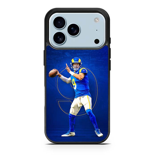 Matthew Stafford Los Angeles Rams 04 iPhone 17 Pro Case
