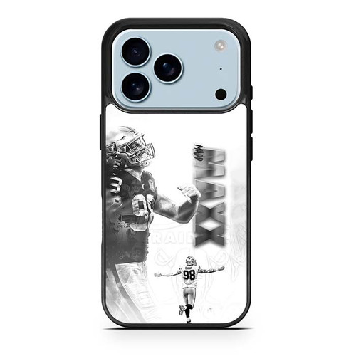 Maxx Crosby Las Vegas Raiders 04 iPhone 17 Pro Case