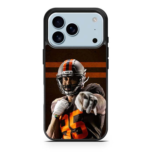Myles Garrett Cleveland Browns 04 iPhone 17 Pro Case