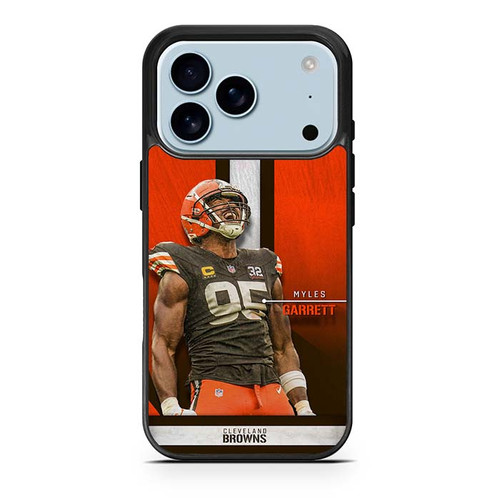 Myles Garrett Cleveland Browns 05 iPhone 17 Pro Case