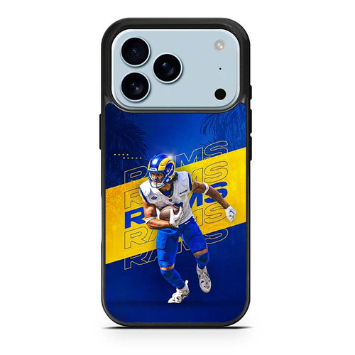 Puka Nacua Los Angeles Rams 02 iPhone 17 Pro Case
