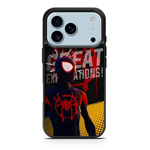 Spider Man Miles Morales Great Expectations iPhone 17 Pro Case