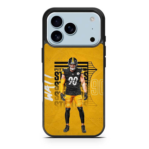TJ Watt Pittsburgh Steelers 02 iPhone 17 Pro Case