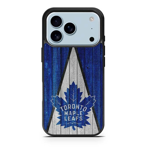 Toronto Maple Leafs Wooden Pattern iPhone 17 Pro Case