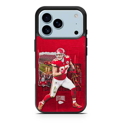 Travis Kelce Kansas City Chiefs 03 iPhone 17 Pro Case