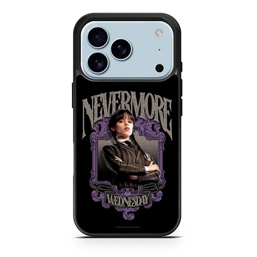 Wednesday Nevermore iPhone 17 Pro Case