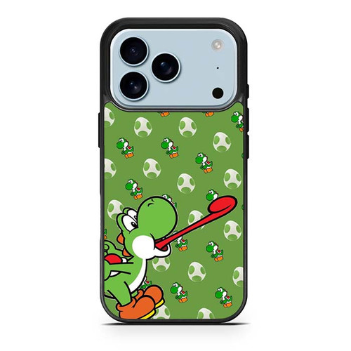 Yoshi Flutter Jump Frenzy iPhone 17 Pro Case