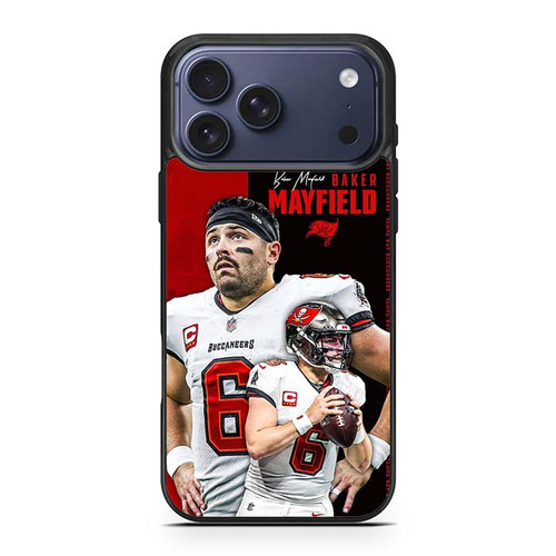 Baker Mayfield Tampa Bay Buccaneers 01 iPhone 17 Pro Max Case