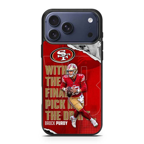 Brock Purdy San Francisco 49ers 01 iPhone 17 Pro Max Case