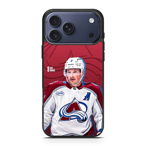 Cale Makar Colorado Avalanche iPhone 17 Pro Max Case