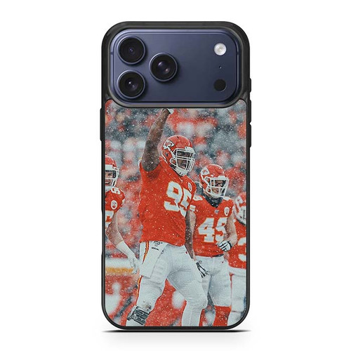 Chris Jones Kansas City Chiefs 02 iPhone 17 Pro Max Case