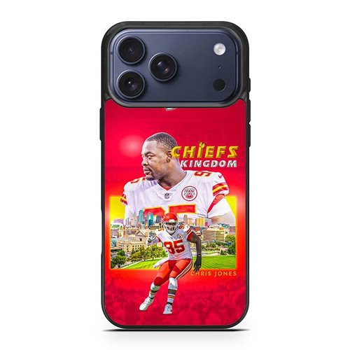 Chris Jones Kansas City Chiefs 03 iPhone 17 Pro Max Case