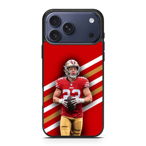 Christian McCaffrey San Francisco 49ers 01 iPhone 17 Pro Max Case