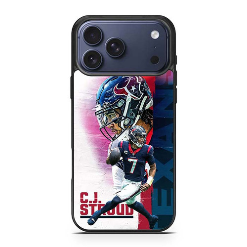 CJ Stroud Houston Texans 04 iPhone 17 Pro Max Case