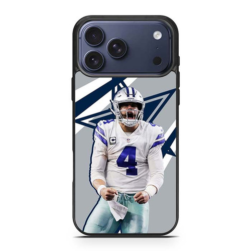 Dak Prescott Dallas Cowboys 03 iPhone 17 Pro Max Case