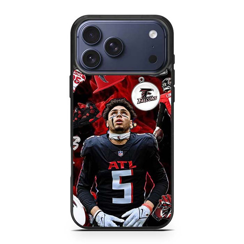 Drake London Atlanta Falcons 02 iPhone 17 Pro Max Case