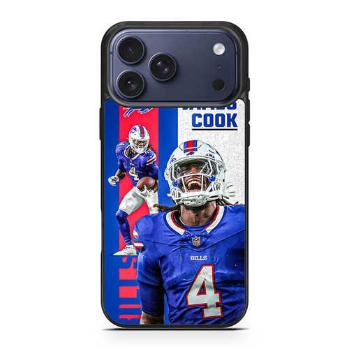 James Cook Buffalo Bills 01 iPhone 17 Pro Max Case
