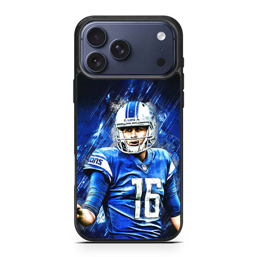 Jared Goff Detroit Lions 01 iPhone 17 Pro Max Case
