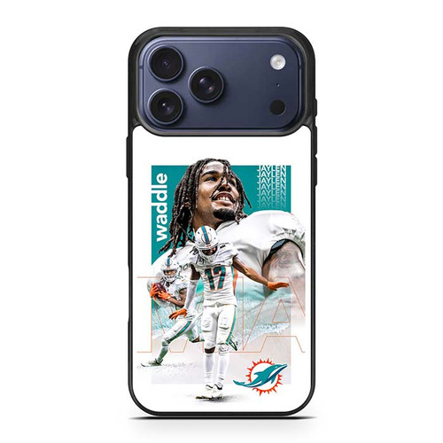 Jaylen Waddle Miami Dolphins iPhone 17 Pro Max Case
