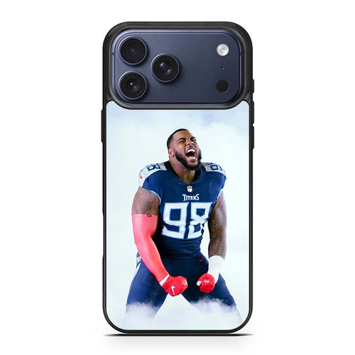 Jeffery Simmons Tennessee Titans 01 iPhone 17 Pro Max Case