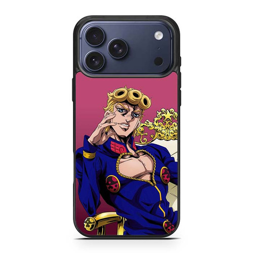 JoJos Bizarre Adventure Giorno Giovanna 01 iPhone 17 Pro Max Case