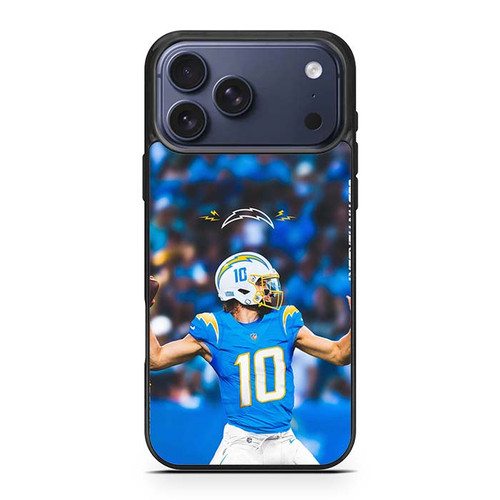 Justin Herbert Los Angeles Chargers 03 iPhone 17 Pro Max Case