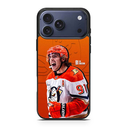 Leo Carlsson Anaheim Ducks iPhone 17 Pro Max Case