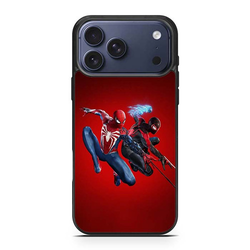 Marvels Spider Man 2 Peter Parker and Miles Morales iPhone 17 Pro Max Case