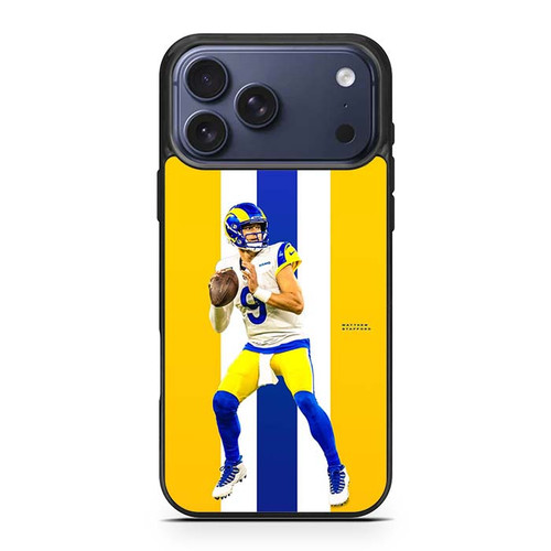 Matthew Stafford Los Angeles Rams 01 iPhone 17 Pro Max Case