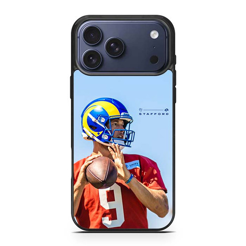 Matthew Stafford Los Angeles Rams 03 iPhone 17 Pro Max Case