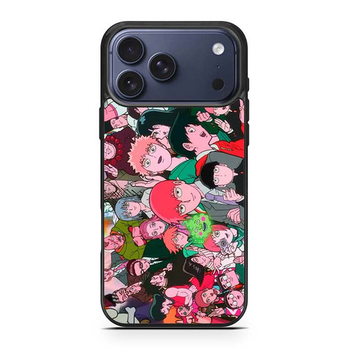 Mob Psycho 100 Collages iPhone 17 Pro Max Case