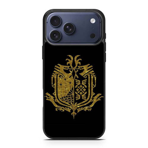 Monster Hunter World Eternal Quest Crest iPhone 17 Pro Max Case