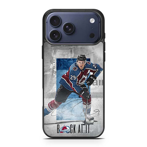 Nathan MacKinnon Colorado Avalanche iPhone 17 Pro Max Case