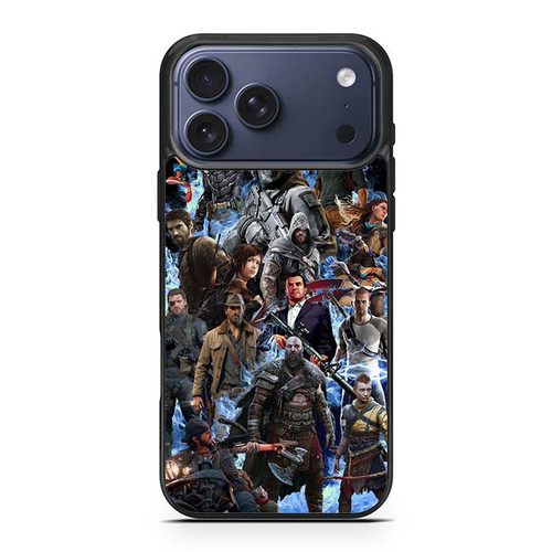 PlayStation icons Legends Unleashed iPhone 17 Pro Max Case