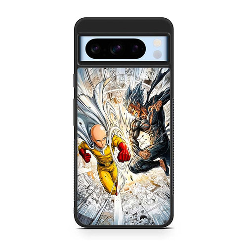One Punch Man Saitama Vs Garou Motorola Google Pixel 8 Case