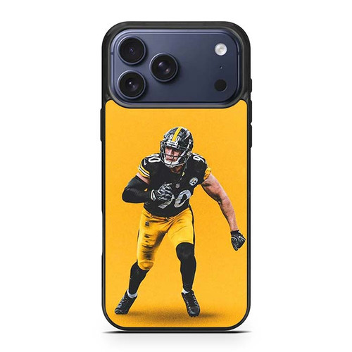 TJ Watt Pittsburgh Steelers 04 iPhone 17 Pro Max Case