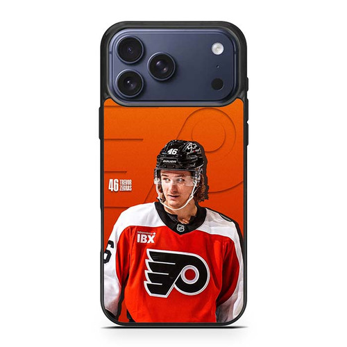 Trevor Zegras Philadelphia Flyers iPhone 17 Pro Max Case