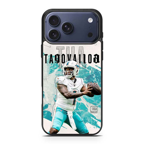 Tua Tagovailoa Miami Dolphins 04 iPhone 17 Pro Max Case