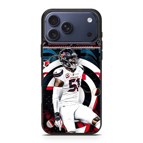 Will Anderson Jr Houston Texans 02 iPhone 17 Pro Max Case