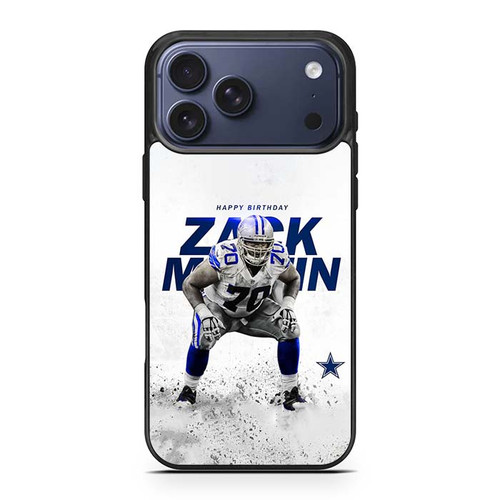 Zack Martin Dallas Cowboys iPhone 17 Pro Max Case