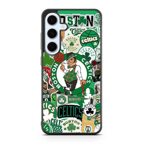 Boston Celtics Collage Samsung Galaxy S24 Case