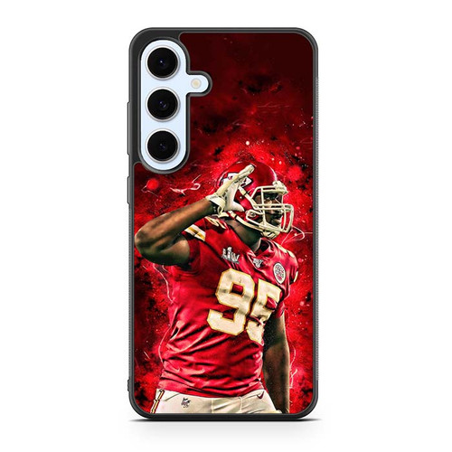 Chris Jones Kansas City Chiefs 01 Samsung Galaxy S24 Case
