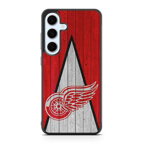 Detroit Red Wings Wooden Pattern Samsung Galaxy S24 Case