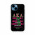 Alpha Kappa Alpha AKA Unbreakable iPhone 13 Mini Case