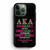 Alpha Kappa Alpha AKA Unbreakable iPhone 13 Pro Max Case