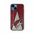 Arizona Coyotes Wood Pattern iPhone 13 Mini Case