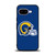 Los Angeles Rams Helmet 01 Google Pixel 9a Case