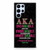 Alpha Kappa Alpha AKA Unbreakable Samsung Galaxy S22 Ultra Case