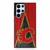 Calgary Flames Wooden Pattern Samsung Galaxy S22 Ultra Case